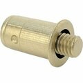 Bsc Preferred Rivet Studs 5/16-18 Thread for 0.15-0.312 Material Thickness, 10PK 98075A155